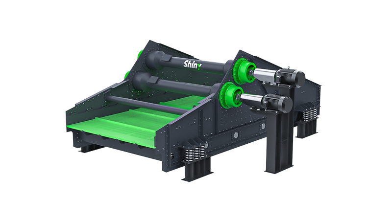 自同步直線振動(dòng)篩